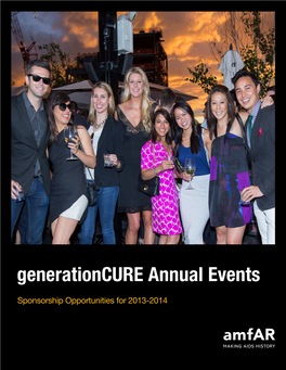 Generationcure Annual Events