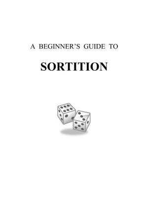 A Beginner's Introduction to Sortition