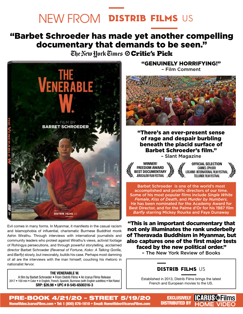 NEW from “Barbet Schroeder Has Made Yet Another Compelling Documentary That Demands to Be Seen.”