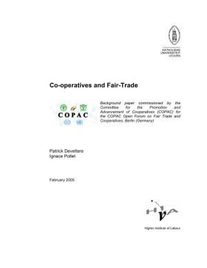 Co-Operatives and Fair-Trade