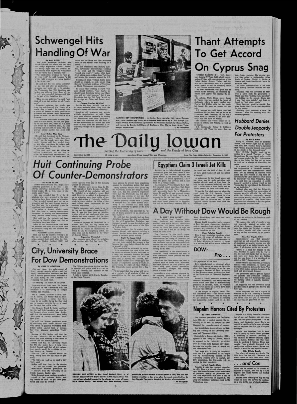 Daily Iowan (Iowa City, Iowa), 1967-12-02