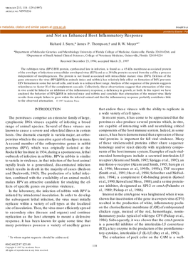 Attenuation of B5R Mutants of Rabbitpox Virus in Vivo Is Related