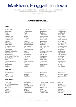 John Benfield