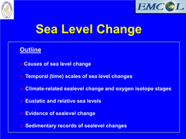 Sea Level Change