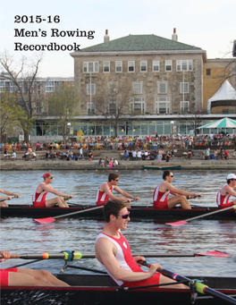 2015-16 Men's Rowing Recordbook