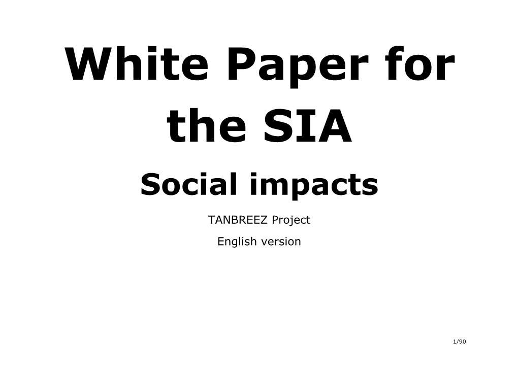 Social Impacts