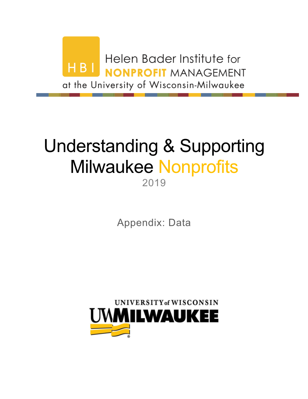 Understanding & Supporting Milwaukee Nonprofits