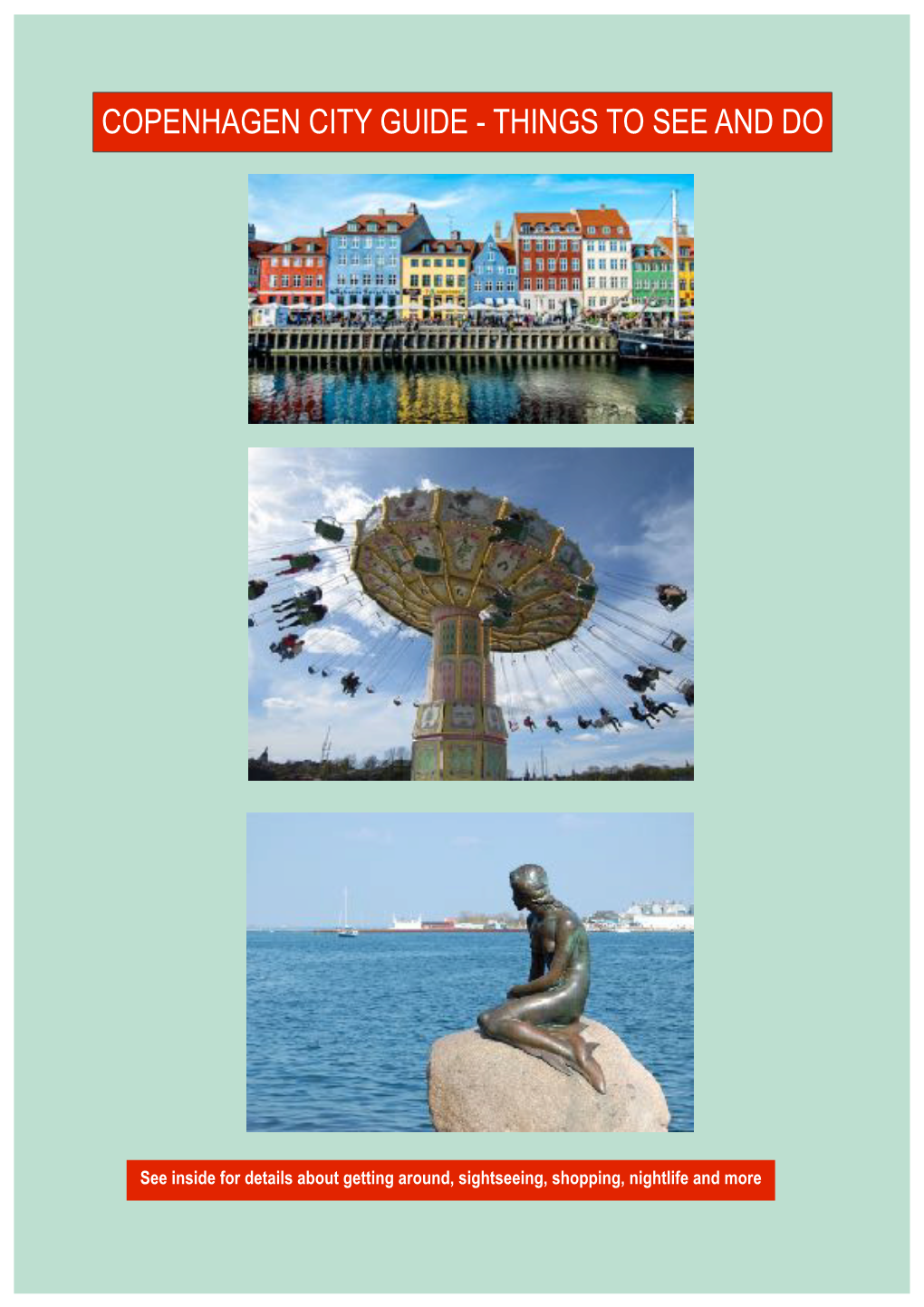 Copenhagen City Guide 2022