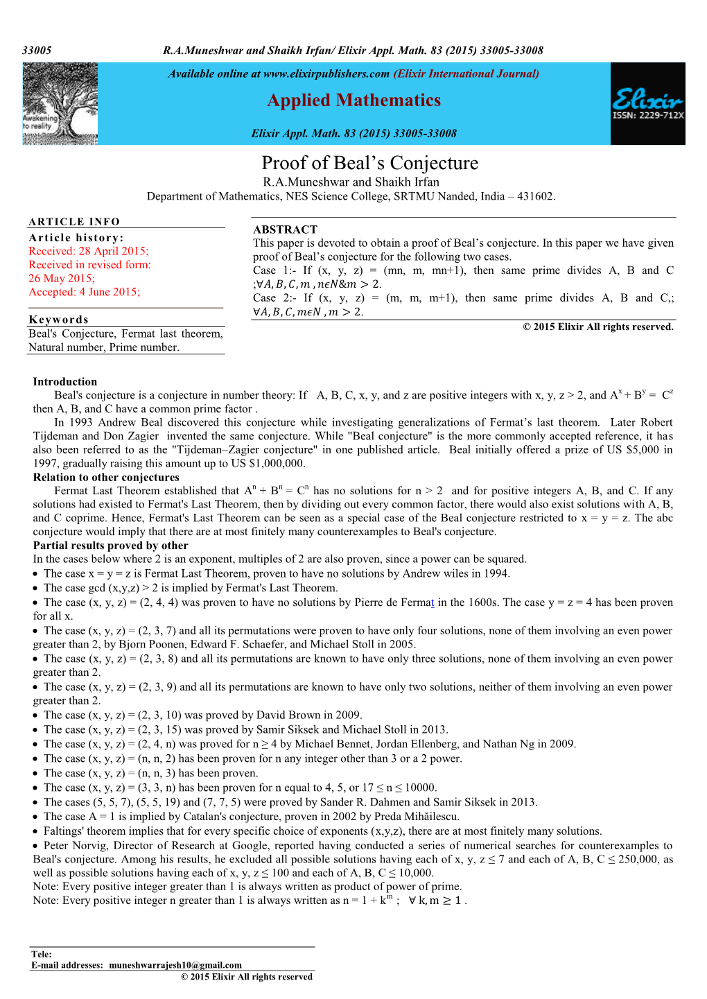 Quantum Chemical Computational Methods Have Proved to Be An