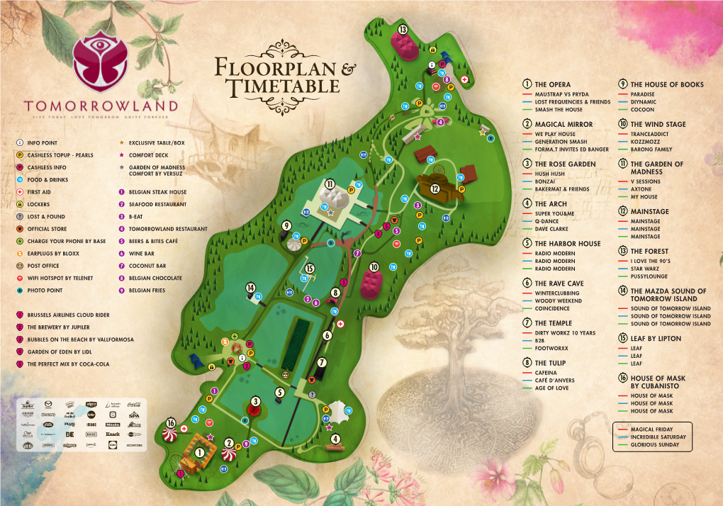 Floorplan Timetable