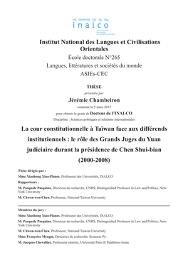 Institut National Des Langues Et Civilisations Orientales La