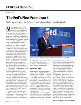 The Fed's New Framework