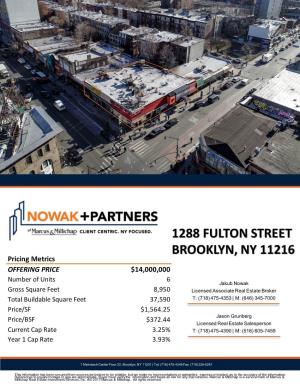 1288 Fulton Street Brooklyn, Ny 11216