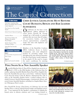 Capitol Connection Spring 2010 Page 3 LEGISLATIVE REVIEW