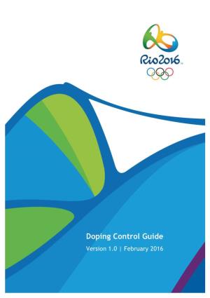 IOC Doping Control Guide For