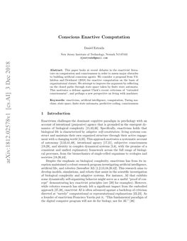 Conscious Enactive Computation 3