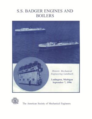 S.S. Badger Engines and Boilers