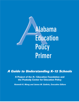 Alabama Education Policy Primer