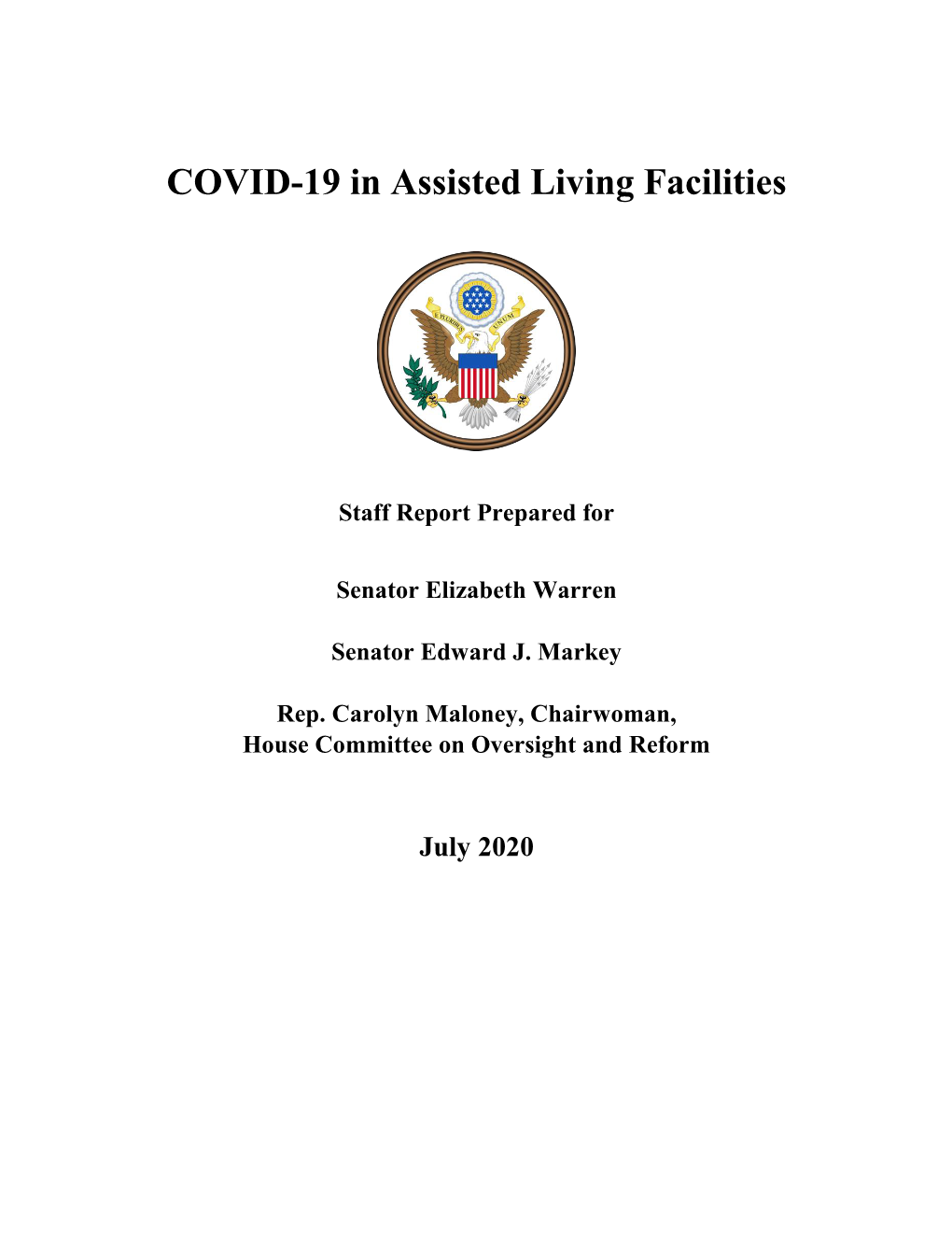 Assisted Living Facilities