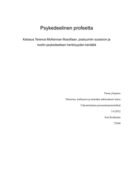 Psykedeelinen Profeetta