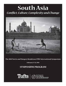 South Asia Conflict, Culture, Complexity and Change