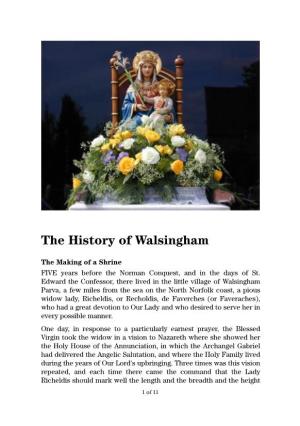 Walsingham History.Pages