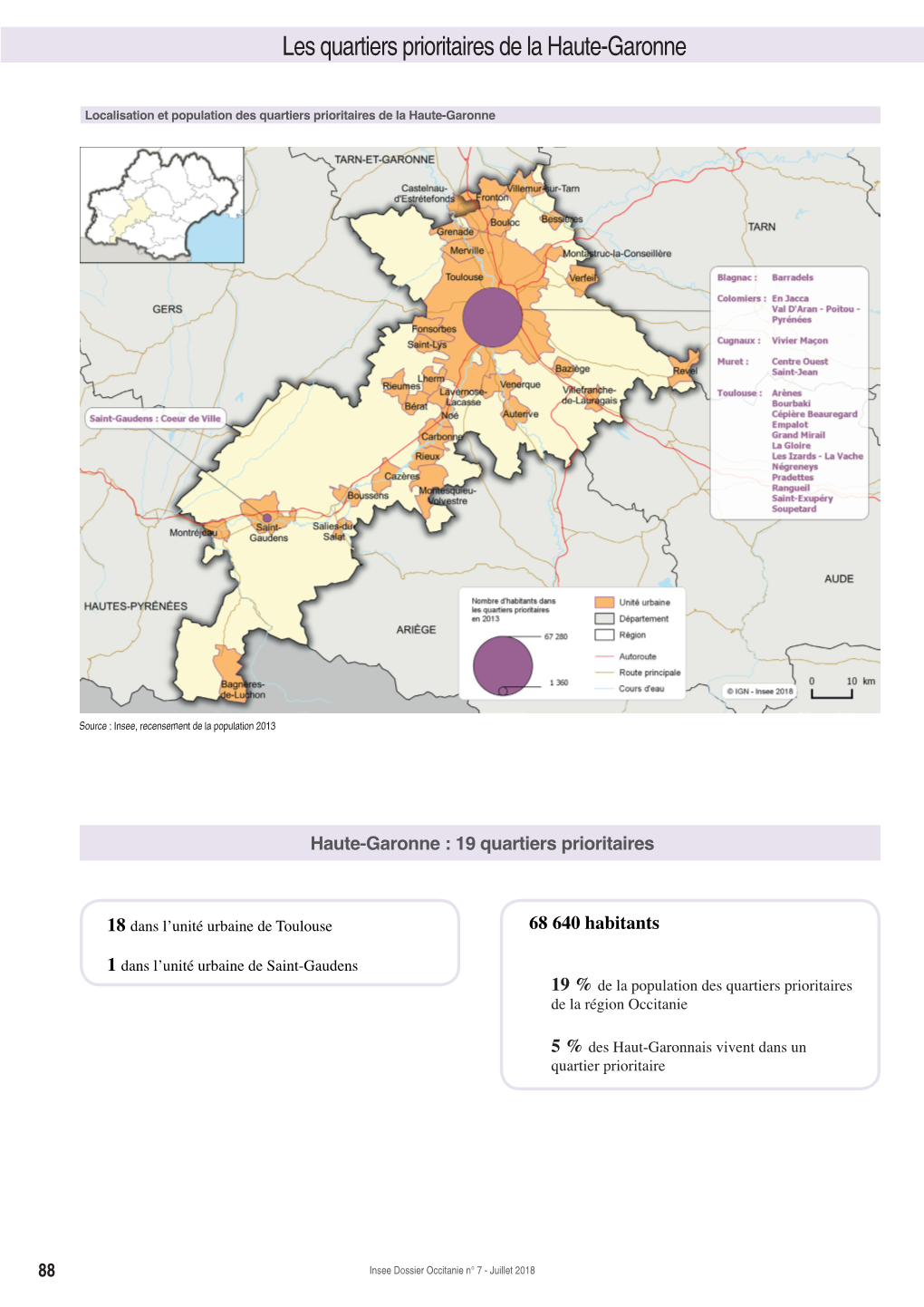 Les Quartiers Prioritaires De La Haute-Garonne