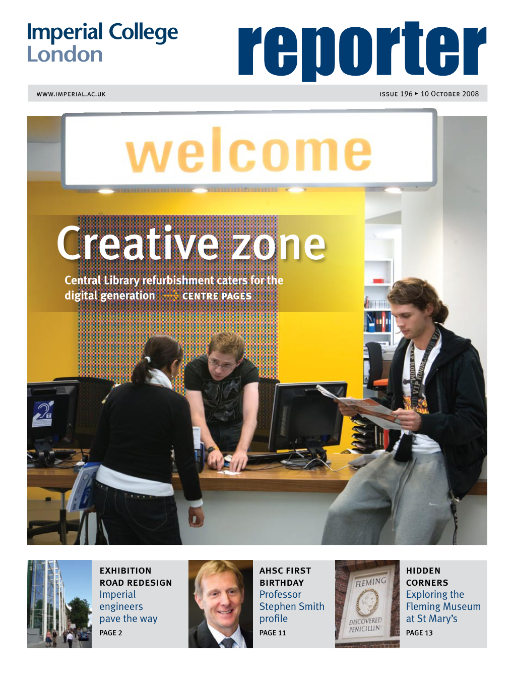 Creative Zone Central Library Refurbishment Caters for the Digital Generation > Centre Pages