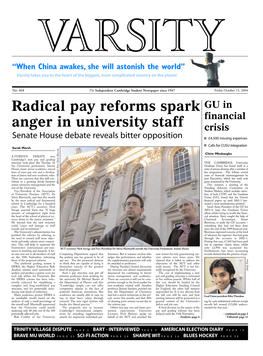 Radical Pay Reforms Spark Anger in University Staff