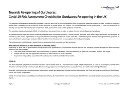 To Download a Gurdwara Risk Assessment Template