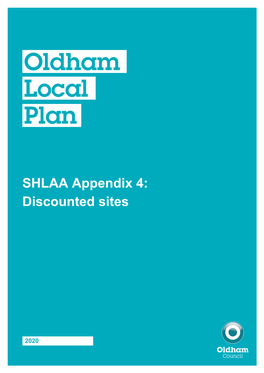 SHLAA Appendix 4: Discounted Sites