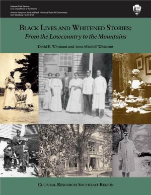 Black Lives and Whitened Stories: from the Lowcountry to the Mountains?