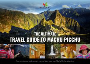 Travel Guide to Machu Picchu