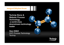 Technip Stone & Webster Process Technology , Stan Knez