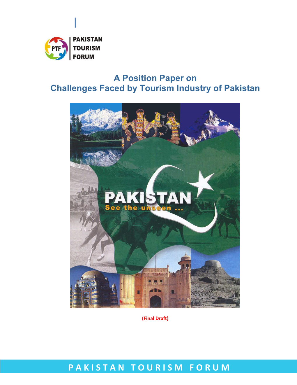 research paper on tourism in pakistan