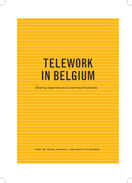 Telework in Belgium