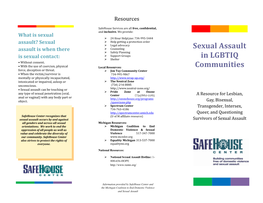 Sexual Assault in LGBTQ Community (Pdf)