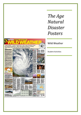 The Age Natural Disaster Posters
