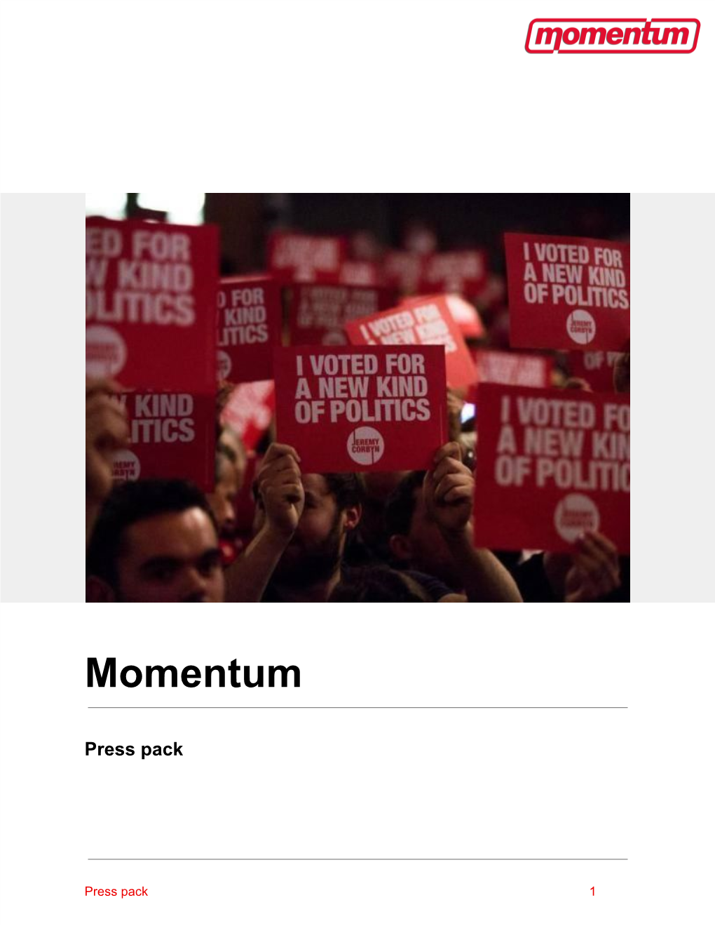 Momentum Campaigning - Current Campaigns ​