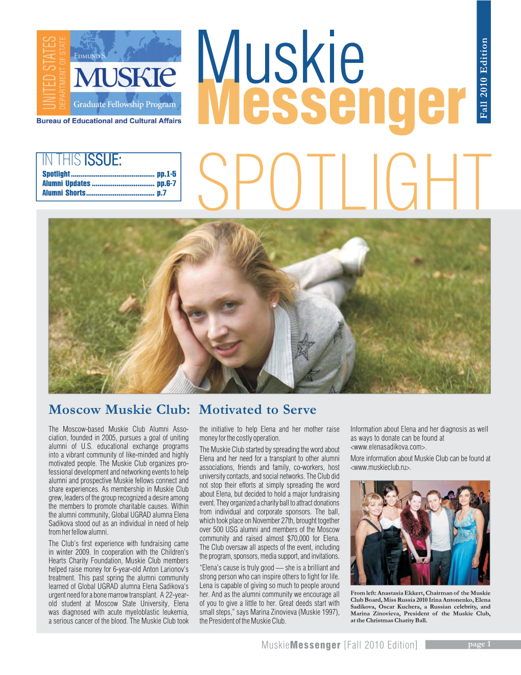 IN THIS ISSUE: Spotlight