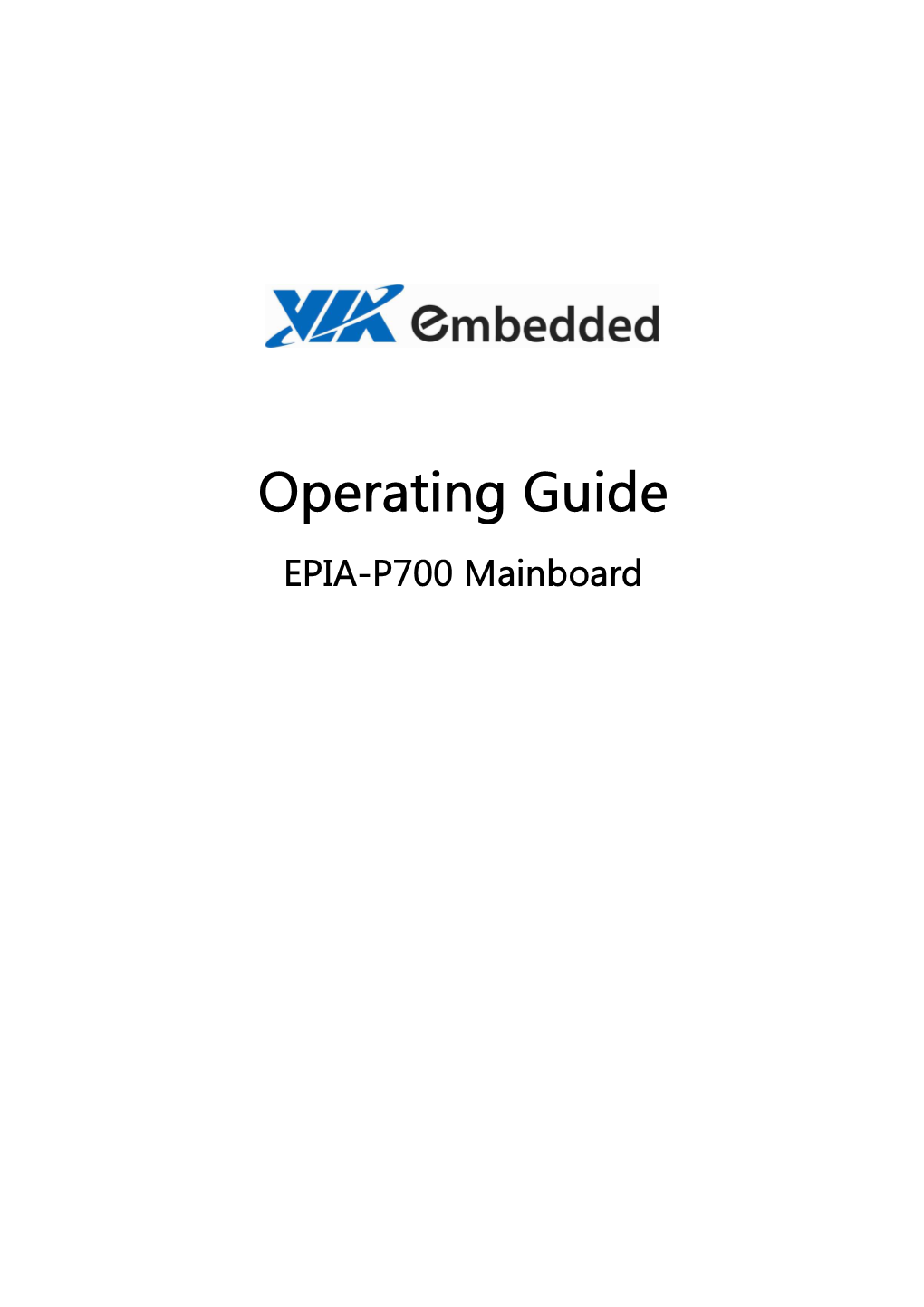 Operating Guide