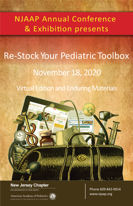 Re-Stock Your Pediatric Toolbox November 18, 2020 C M Virtual Edition and Enduring Materials Y