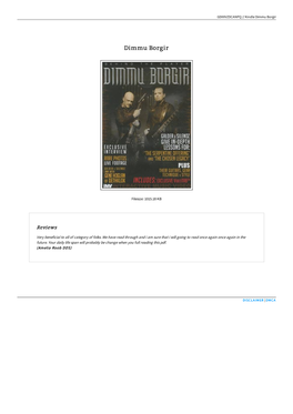 Download Ebook &gt; Dimmu Borgir / VMLQMRUCPSX9