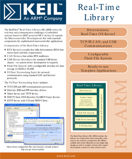 Realview Real-Time Library Brochure