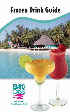 Island Oasis Drink Guide