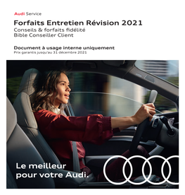 Le Meilleur Pour Votre Audi