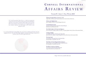 Affairs Review