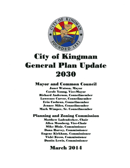 Knigman General Plan Update 2030
