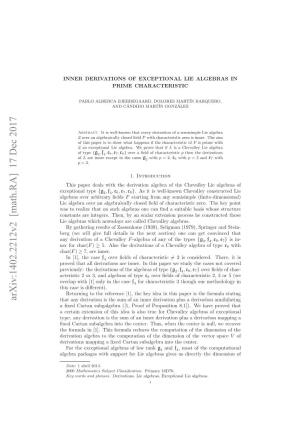 Inner Derivations of Exceptional Lie Algebras in Prime Characteristic 3