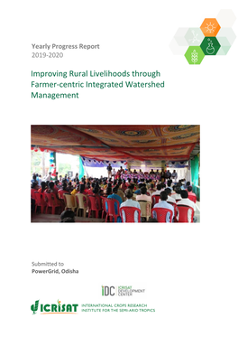 Improving Rural Livelihoods Through Farmer-Centric Integrated Watershed Management